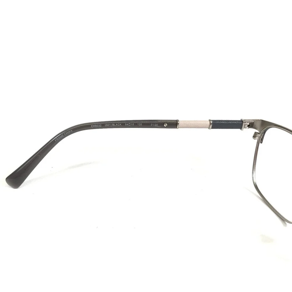 Cole Haan Eyeglasses Frames CH5032 001 BLACK Gray Cat Eye Full Rim 54-15-135